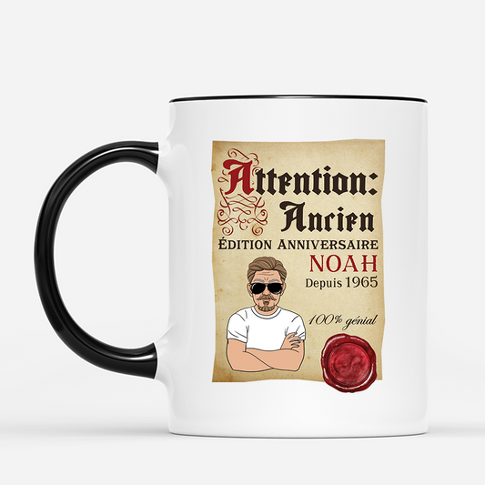 4585MFR2 mug personnalise humour homme edition anniversaire 4585m5n8b