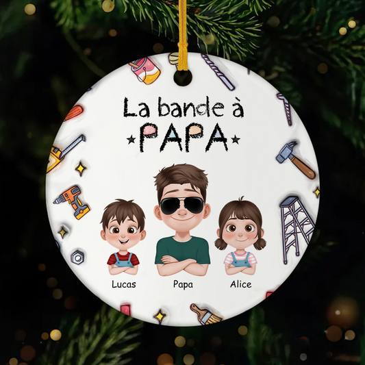 4785OFR1 effet dimpression 3d ornement ceramique personnalise la bande a papa 4785okt0b