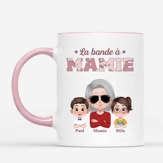 4911MFR2 mug personnalise la bande a papa camouflage bleu 4911m5t0b