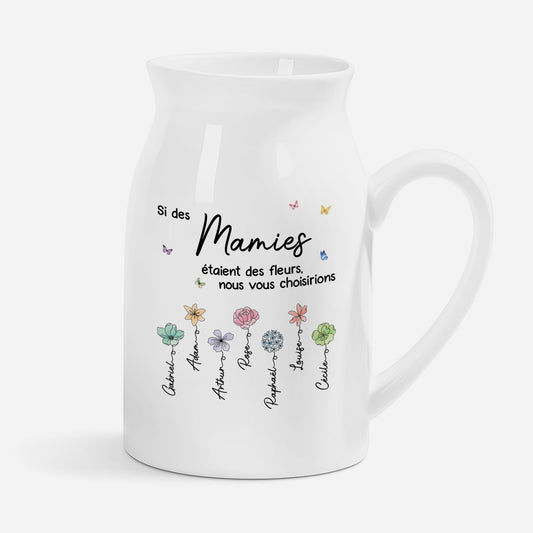 5051OFR1 vase personnalise mamie si les mamies etaient des fleurs 5051o8ya
