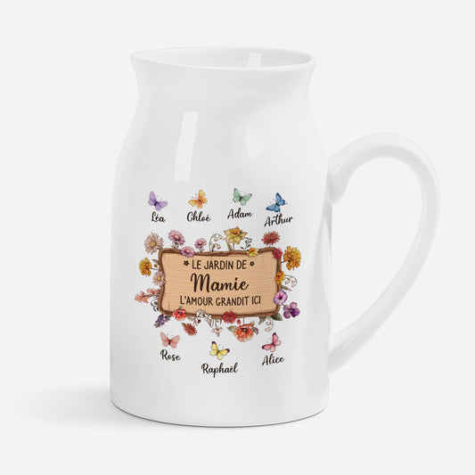 5056OFR1 vase personnalise mamie le jardin de mamie 5056o8gaa