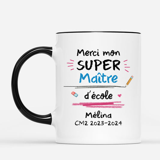 5093MFR2 mug personnalise super maitresse avec photo 5093m8yat
