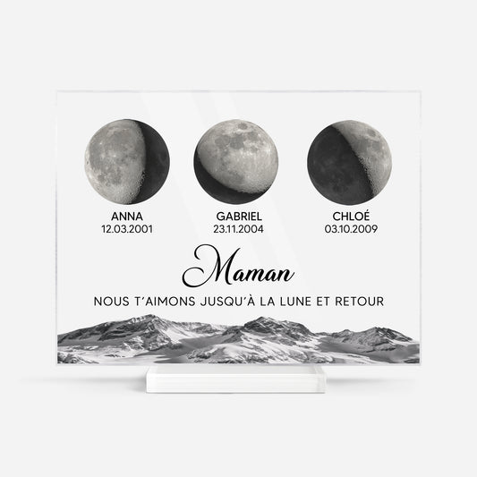 5168RFR1 plaque en acrylique personnalisee maman jusqu_a la lune et retour version cycle lunaire 5168rtvza