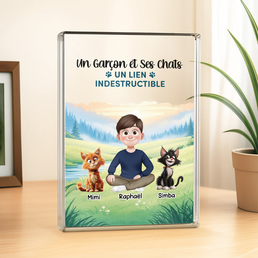 5171RFR2 plaque en acrylique personnalisee famille avec mots croises 5171r8qzd