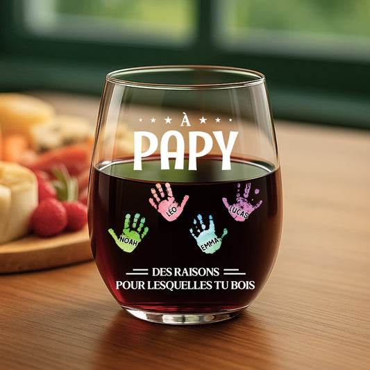 5189IFR2 verre a vin sans pied personnalise a papa 5189i8mnb