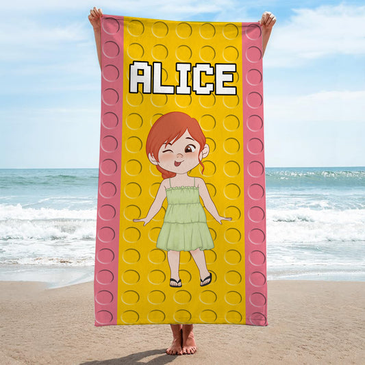 5226BFR2 serviette de plage personnalise pour enfant design lego 5226bt6mk_aff29a1c a4b6 494c b314 ed05ca77a470