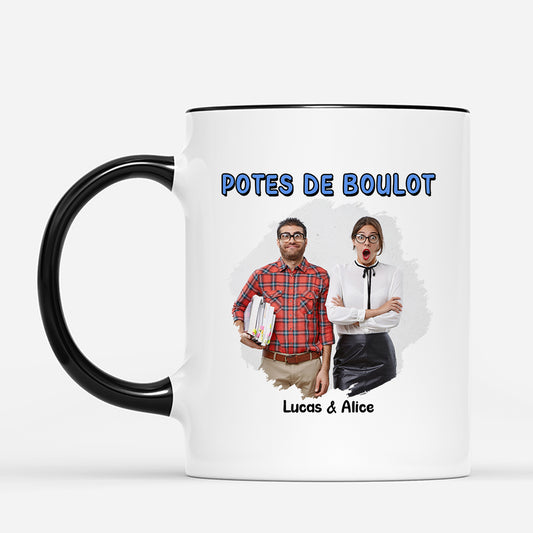 5310MFR2 mug personnalise collegue avec visage potes copines de boulot 5310m