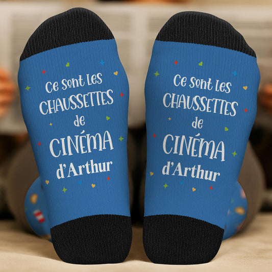5327JFR2 chaussettes personnalisees chaussettes de cinema 5327j6vaa