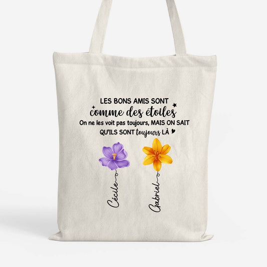 5342BFR1 meilleures amies comme les etoiles tote bag a personnaliser 5342bcv0f_1
