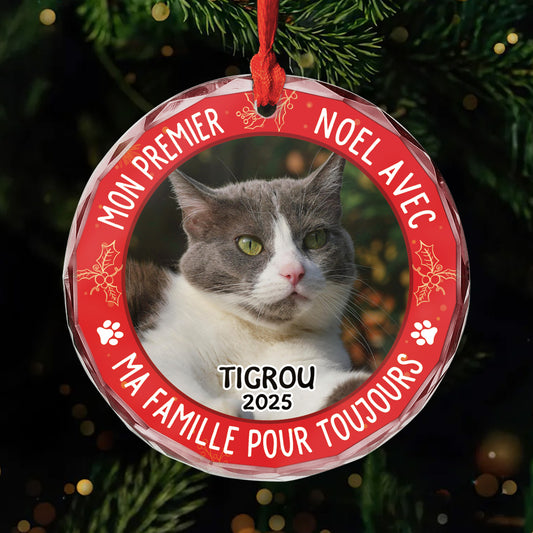 5353OFR1 orement en verre personnalise chat mon premier noel dans ma maison pour toujours 5353otgmd_d4b58046 a129 467b 8cd4 5be6582a2069
