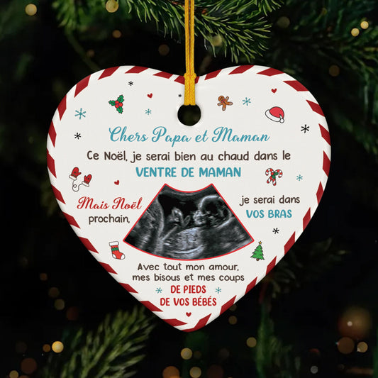 5480OFR1 ornement noel ceramique personnalise bebe chers maman et papa 5480okvaa