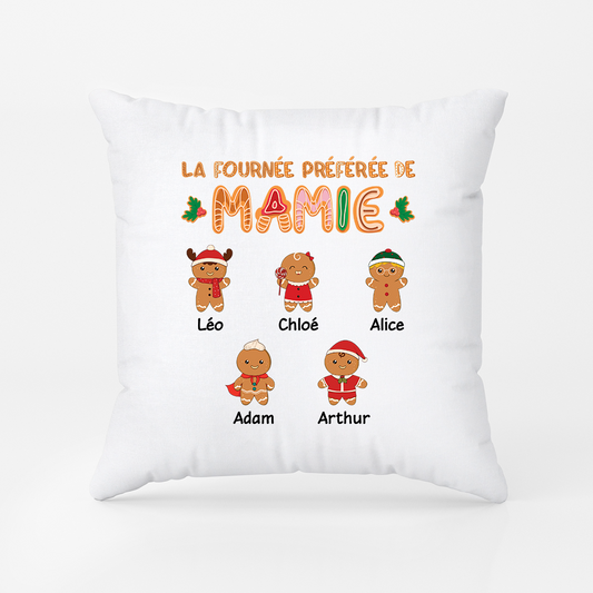 5597OFR1 ornement en bois a 2 couches personnalise notre arbre de vie famille avec coeur 5597o