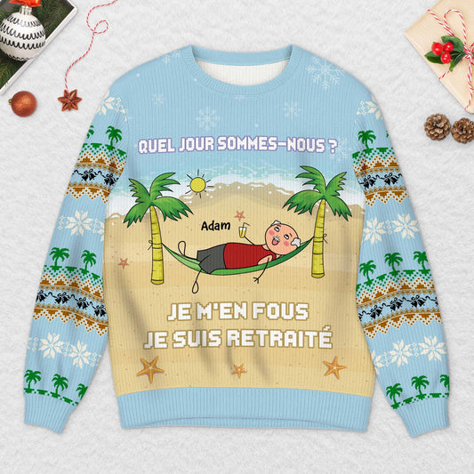 5720WFR2 pull moche de noel personnalise je suis retraite 5720wklta_001e98d9 1c84 45a7 a22c 16ebf682ef40