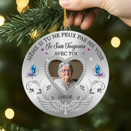 5721OFR1 ornement noel acrylique personnalise commemoratif photo pour papa toujours avec toi 5721o8lwb_2