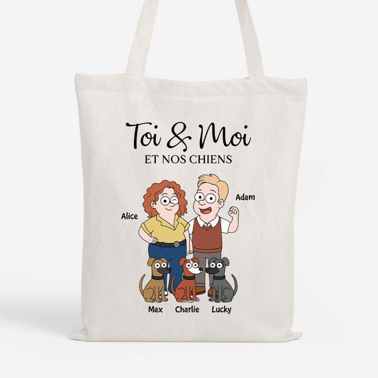5854BFR1 tote bag personnalise couple toi moi et le chien 5854bkq7c_a01053d9 e340 4140 a467 f04cac32a496