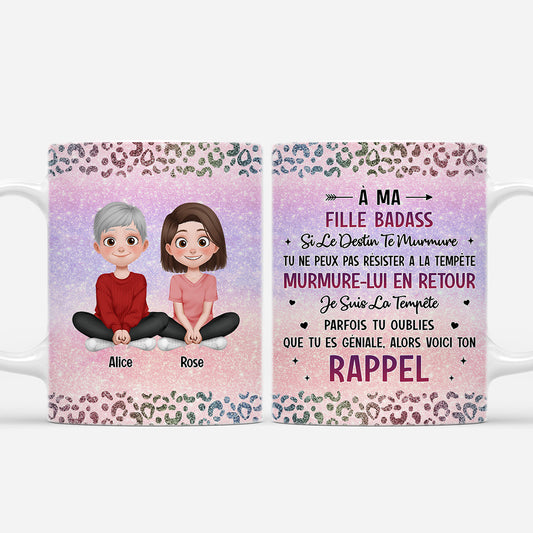 5868MFR1 mug personnalise a ma fille badass 5868m8zma