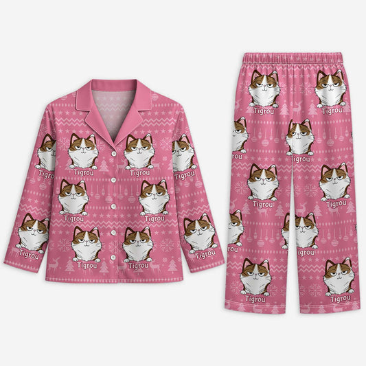 5935VFR1 pyjama personnalise photo mon chatchat aime 5935v6xzd