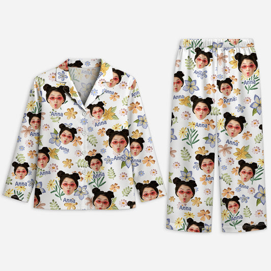 5951VFR1 pyjama fleuri personnalise ma belle 5951vkqna