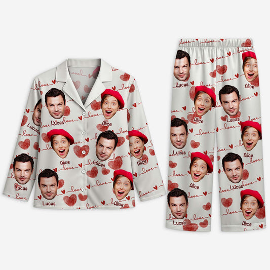 5973VFR1 pyjama couple personnalise avec photo ensemble 5973vtlzg_1