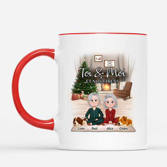 6031MFR2 mug personnalise toi moi et notre chien 6031mkh5c