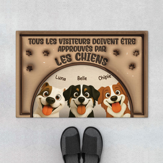 6049DFR1 effet dimpression 3d paillasson personnalise chien tous les visiteurs 6049d6tac_022ac921 5e01 4d6c a6c3 deeab18367ef