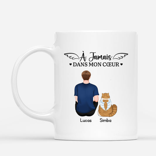 6290MFR1 mug personnalise commemoratif avec chat je suis toujours avec toi 6290m36md