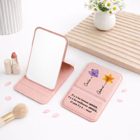 6404AFR1 il y a une meilleure amie miroir de poche personnalisable femme 6404ajcv5a_1