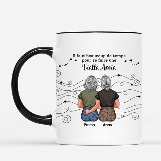 6592MFR1 mug personnalise bons amis sont comme des etoiles 6592m86cf2