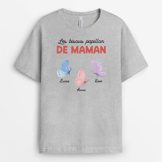 6947AFR1 les bisous papillon t shirt personnalise maman mamie 6947atvta_1_6e592740 981b 4df3 9395 650ef6561bc1
