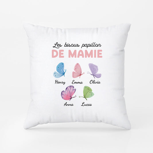 6947PFR1 les bisous papillon coussin personnalise maman mamie 6947ptvta_1