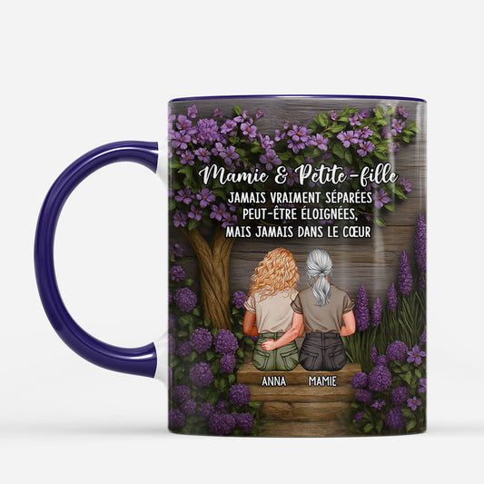 7128MFR2 effet dimpression 3d mug personnalise mamie maman et fille 7128mkpwa
