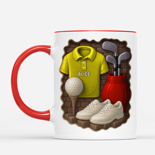7226MFR2 effet dimpression 3d mug personnalise pour femmehomme cadeau pour golfeur 7226mthnb