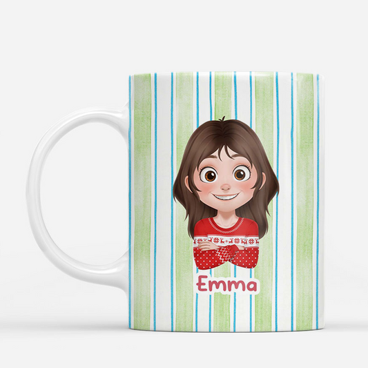 7251MFR1 mug personnalise pour femmehomme joli mug avec enfant ou chatchien 7251m6t5a