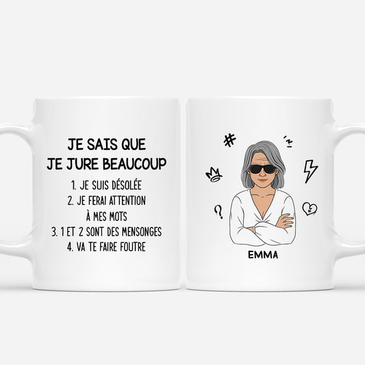7257MFR1 mug personnalise photo je sais que je jure beaucoup 7257mklaa_1