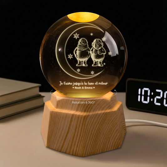 7274LFR1 veilleuse boule de cristal 3d personnalisee pour couple je t_aime jusqu_a la lune 7274l5q5g