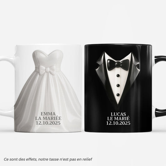 7343MFR1 effet dimpression 3d mug personnalise couple notre mariage 7343m8tcg_7ad7a16e 23bd 4539 9a05 3c982dd0a797