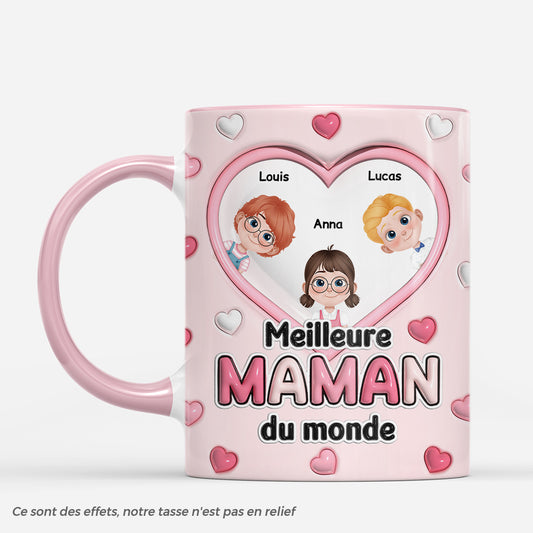 7440MFR1 effet dimpression 3d mug personnalise merci meilleure maman papa 7440m3pwa