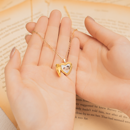 7470JFR2 collier pendentif photo_ personnalise femmehomme souvenirs dans mon coeur 7470j0p5a