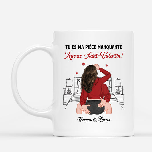 7540MFR1 mug personnalise couple joyeuse saint valentin 7540m