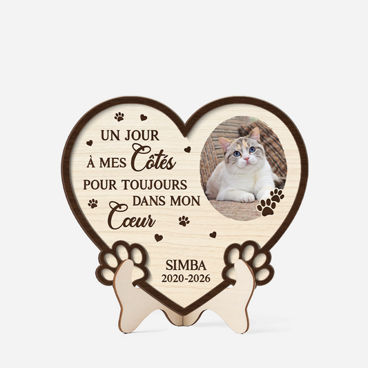 7712QFR1 plaque en bois personnalisee photo de chat commemorative toujours dans mon coeur 7712qctmd_cccb0329 f8e1 4a9e 9473 11e1b8b2a10b