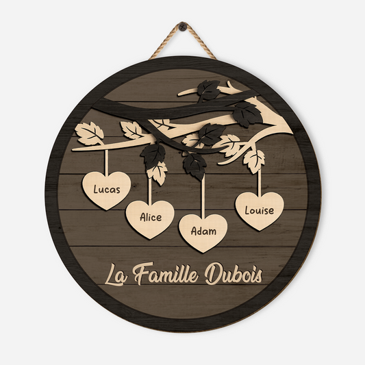 7722QFR1 arbre de notre famille plaque en bois personnalisee 7722q8pni