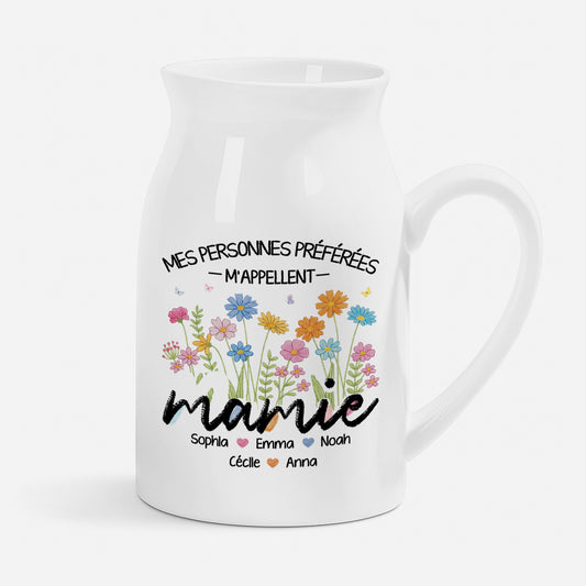 7775OFR1 mes personnes mappellent mamie maman vase personnalise 7775otqca