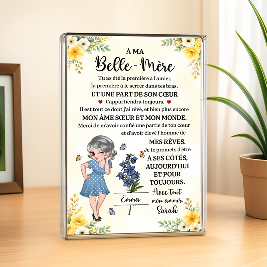 7838RFR2 cadeau pour ma belle mere plaque en acrylique personnalisee rectangulaire 7838r6fwa_3107ec36 fa0b 4237 bfdb 06450e469115