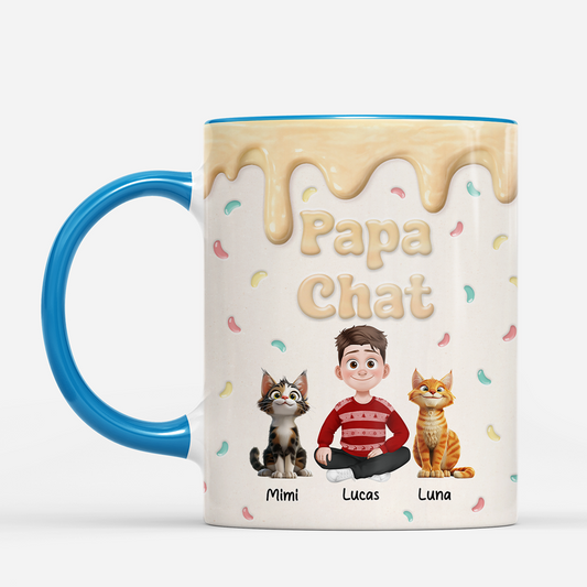 7870MFR2 effet dimpression 3d maman chat mug personnalise chat pastel 7870m8fcd