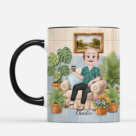 7912MFR2 detente au jardin mug personnalise retraite femmehomme 7912m6vma