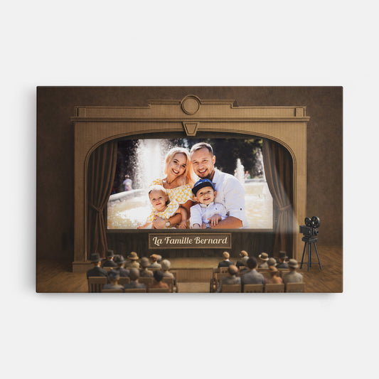 7920CFR1 effet dimpression 3d souvenir avec papa maman toile personnalisee famille 7920csqci