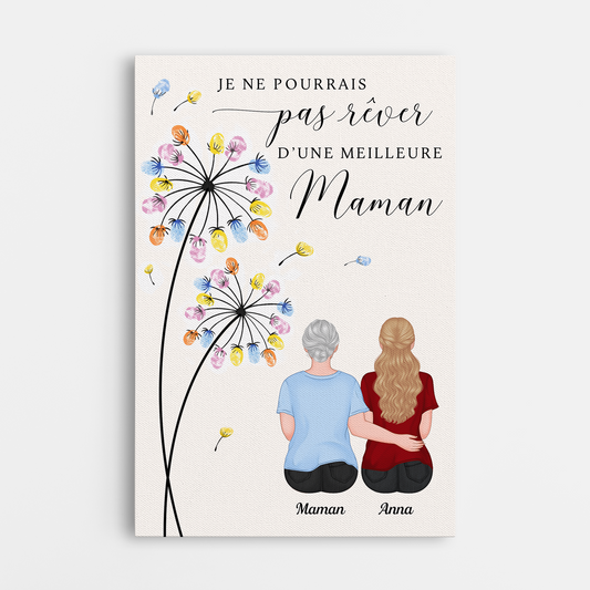 7928CFR1 toile personnalisee famille une meilleure maman papa 7928c3kta_e2f53aee 5e46 48ff a011 bbd3ec868b21