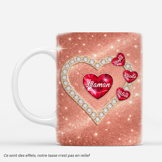 7938MFR1 effet dimpression 3d mug personnalise mamie maman son coeur diamant 7938mt6ca_ce489a3b 827f 44d5 a275 a4fd9b2a330e