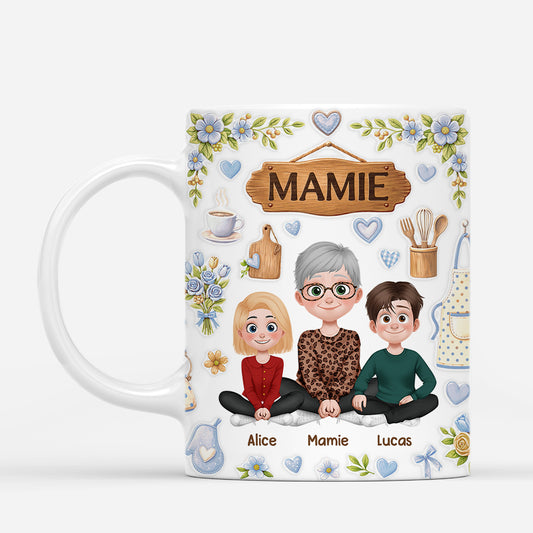 7949MFR2 effet dimpression 3d meilleure cuisiniere mug personnalise maman mamie 7949m3yna