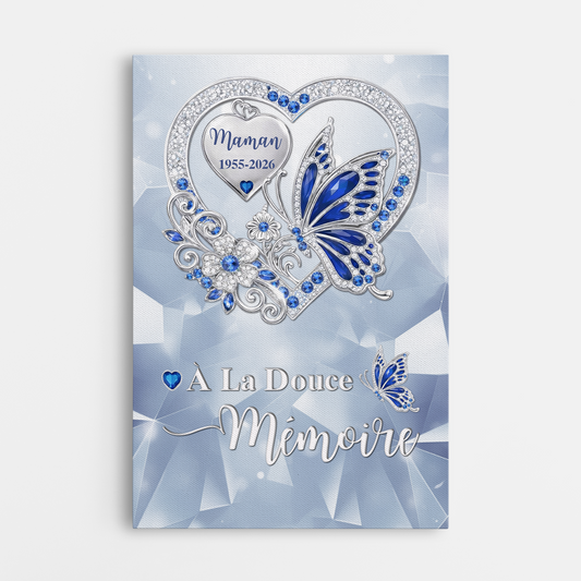 7971CFR1 je suis toujours avec toi toile photo personnalisee maman papa 7971ctfha